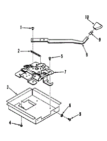 Door Lock Section parts for Kenmore Range 911.4688610 (9114688610, 911 4688610) from AppliancePartsPros.com