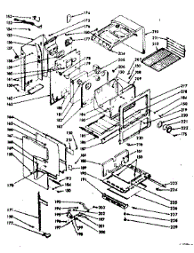 Lower Body Section parts for Kenmore Range 103.7857040 (1037857040, 103 7857040) from AppliancePartsPros.com