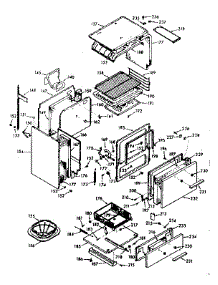 Oven Section parts for Kenmore Range 103.6037020 (1036037020, 103 6037020) from AppliancePartsPros.com
