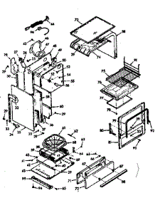Lower Body parts for Kenmore Range 103.7717340 (1037717340, 103 7717340) from AppliancePartsPros.com