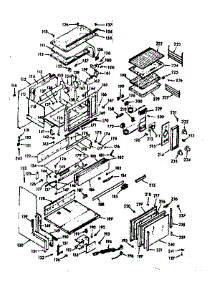 Upper Body Section parts for Kenmore Range 103.7737340 (1037737340, 103 7737340) from AppliancePartsPros.com