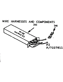 Burner Section parts for Kenmore Range 911.7227811 (9117227811, 911 7227811) from AppliancePartsPros.com