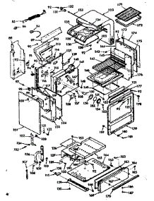 Backguard Section parts for Kenmore Range 103.7337210 (1037337210, 103 7337210) from AppliancePartsPros.com