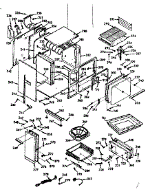 Body Section parts for Kenmore Range 103.7427240 (1037427240, 103 7427240) from AppliancePartsPros.com