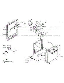 Control Panel And Door Parts parts for Kenmore Range 154.41081 (15441081, 154 41081) from AppliancePartsPros.com
