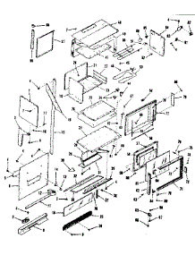 Upper Body Section parts for Kenmore Range 911.9858510 (9119858510, 911 9858510) from AppliancePartsPros.com