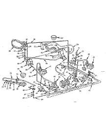Burner Section parts for Kenmore Range 103.796620 (103796620, 103 796620) from AppliancePartsPros.com