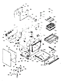 Lower Body Section parts for Kenmore Range 103.9867362 (1039867362, 103 9867362) from AppliancePartsPros.com