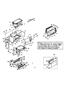Upper Body Section parts for Kenmore Range 103.9867362 (1039867362, 103 9867362) from AppliancePartsPros.com
