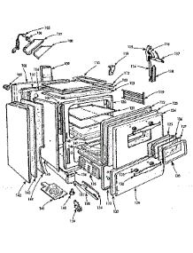 Body Section parts for Kenmore Range 103.736628 (103736628, 103 736628) from AppliancePartsPros.com