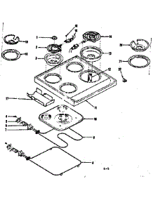Main Top & Oven Units parts for Kenmore Range 119.6487220 (1196487220, 119 6487220) from AppliancePartsPros.com