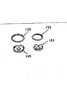 Pan And Ring Kit parts for Kenmore Range 143.9007100 (1439007100, 143 9007100) from AppliancePartsPros.com