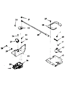 Power Lock Section parts for Kenmore Range 103.9337362 (1039337362, 103 9337362) from AppliancePartsPros.com