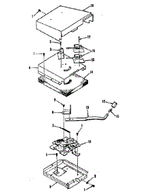Power Lock Section parts for Kenmore Range 911.7318810 (9117318810, 911 7318810) from AppliancePartsPros.com