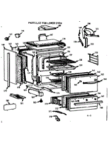 Lower Oven parts for Kenmore Range 103.7884434 (1037884434, 103 7884434) from AppliancePartsPros.com