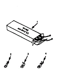 Wire Harness And Components parts for Kenmore Range 911.9278412 (9119278412, 911 9278412) from AppliancePartsPros.com