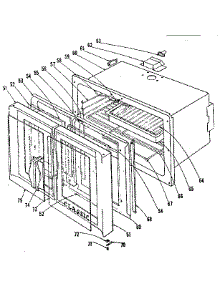 Oven Section parts for Kenmore Range 101.9136440 (1019136440, 101 9136440) from AppliancePartsPros.com