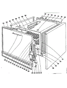 Lower Oven Section parts for Kenmore Range 101.9136440 (1019136440, 101 9136440) from AppliancePartsPros.com