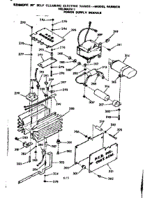 Power Supply Module parts for Kenmore Range 103.9647911 (1039647911, 103 9647911) from AppliancePartsPros.com