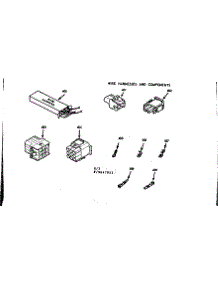 Wiring Harnesses And Components parts for Kenmore Range 103.9647911 (1039647911, 103 9647911) from AppliancePartsPros.com