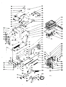 Upper Oven Section parts for Kenmore Range 103.7886960 (1037886960, 103 7886960) from AppliancePartsPros.com