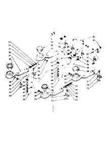 Top Burner Section parts for Kenmore Range 103.7846900 (1037846900, 103 7846900) from AppliancePartsPros.com