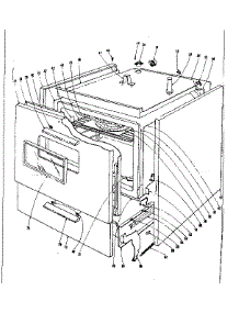 Body Section parts for Kenmore Range 101.933635 (101933635, 101 933635) from AppliancePartsPros.com