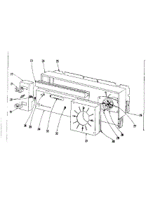 Cook Top Section parts for Kenmore Range 101.933635 (101933635, 101 933635) from AppliancePartsPros.com