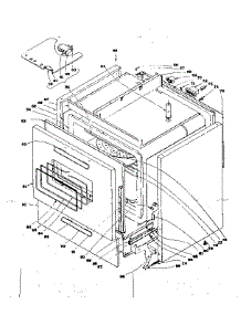 Body Section parts for Kenmore Range 101.964590 (101964590, 101 964590) from AppliancePartsPros.com