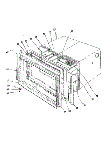 Oven Section parts for Kenmore Range 101.9026600 (1019026600, 101 9026600) from AppliancePartsPros.com