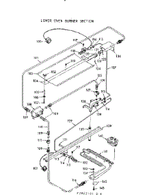 Upper And Lower Oven Burner Section parts for Kenmore Range 103.7867314 (1037867314, 103 7867314) from AppliancePartsPros.com