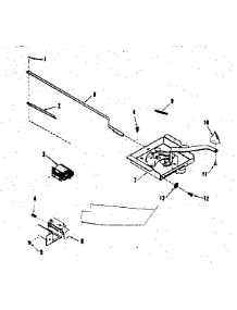 Power Lock Section parts for Kenmore Range 911.6408610 (9116408610, 911 6408610) from AppliancePartsPros.com