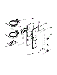 Upper Oven Control Panel parts for Kenmore Range 103.7847321 (1037847321, 103 7847321) from AppliancePartsPros.com