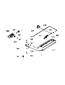 Upper Oven Burner Section parts for Kenmore Range 103.7847321 (1037847321, 103 7847321) from AppliancePartsPros.com