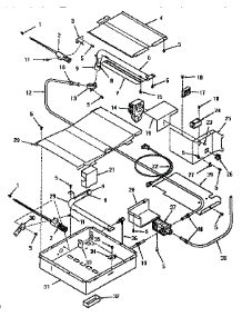 Broiler And Oven Burner parts for Kenmore Range 911.7898512 (9117898512, 911 7898512) from AppliancePartsPros.com