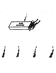 Wire Harnesses And Components parts for Kenmore Range 911.7898512 (9117898512, 911 7898512) from AppliancePartsPros.com
