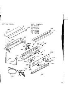 Control Panel parts for Kenmore Range 103.4227241 (1034227241, 103 4227241) from AppliancePartsPros.com