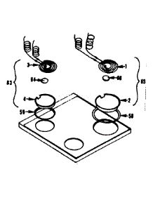 Main Top Section parts for Kenmore Range 119.9206600 (1199206600, 119 9206600) from AppliancePartsPros.com