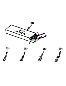 Wire Harness & Comp & Opt Equip parts for Kenmore Range 103.9857360 (1039857360, 103 9857360) from AppliancePartsPros.com