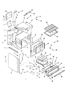 Body Section parts for Kenmore Range 911.3638611 (9113638611, 911 3638611) from AppliancePartsPros.com