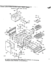 Lower Body Section parts for Kenmore Range 103.9887913 (1039887913, 103 9887913) from AppliancePartsPros.com