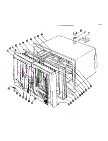 Oven Section parts for Kenmore Range 101.9026400 (1019026400, 101 9026400) from AppliancePartsPros.com