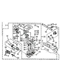 Main Top Section parts for Kenmore Range 103.9347001 (1039347001, 103 9347001) from AppliancePartsPros.com