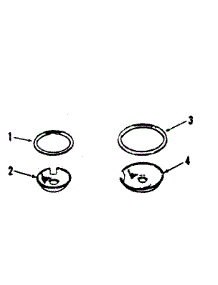 Porcelain Pan And Chrome Ring Kit No. 8068400 parts for Kenmore Range 911.4648890 (9114648890, 911 4648890) from AppliancePartsPros.com