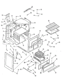 Body Section parts for Kenmore Range 911.7198812 (9117198812, 911 7198812) from AppliancePartsPros.com