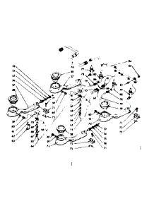 Top Burner Section parts for Kenmore Range 103.7846800 (1037846800, 103 7846800) from AppliancePartsPros.com
