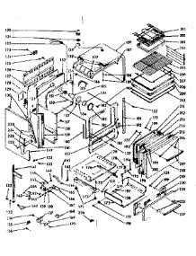 Body Section parts for Kenmore Range 103.9396790 (1039396790, 103 9396790) from AppliancePartsPros.com