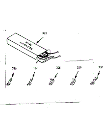 Wire Harnesses And Components parts for Kenmore Range 103.9717041 (1039717041, 103 9717041) from AppliancePartsPros.com