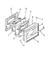 Lower Oven Door Section