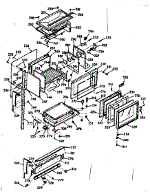 Upper Body Section parts for Kenmore Range 103.9857320 (1039857320, 103 9857320) from AppliancePartsPros.com